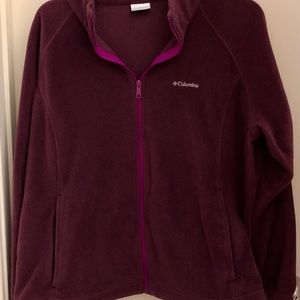 Purple Columbia Fleece Jacket